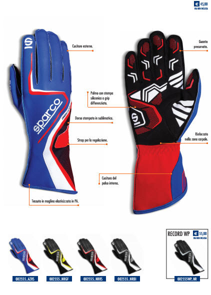 Gants Karting Sparco TIDE K